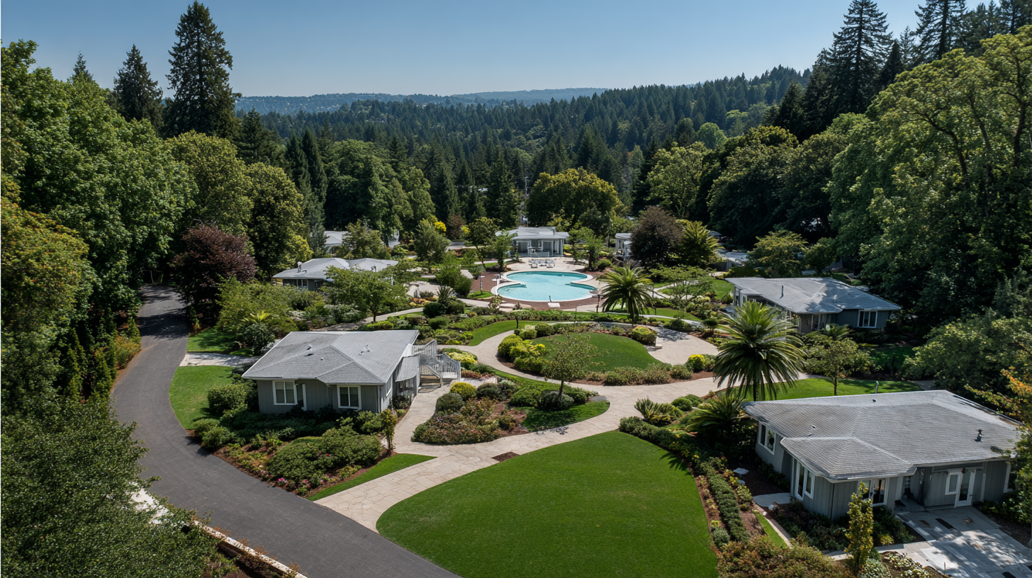 NRVT Rehabilitation campus and grounds on Forest Avenue